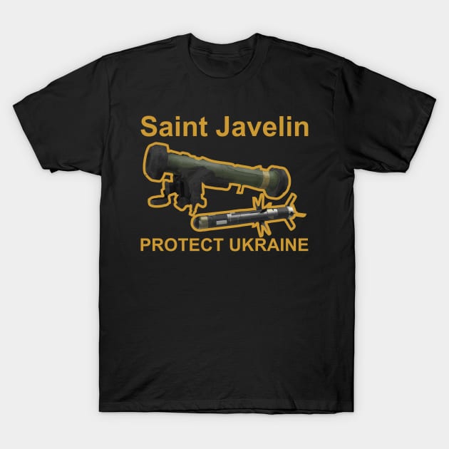 SaintJavelin T-Shirt by Cavalrysword